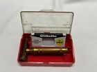 Vintage Gillette Safety Razor in Box with Blade Case No Blades