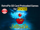 Fastoe Raspberry Pi 3/3B+ RetroPie Gaming Console ROMs 64GB SD Card Full Loaded