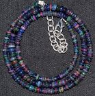 Natural Ethiopian Black Opal Welo Fire Opal Gemstone Beads 16