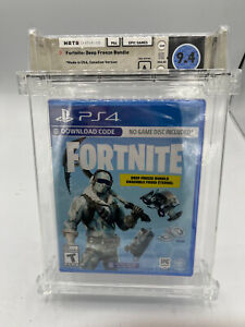 Fortnite Deep Freeze Bundle Canadian PS4 WATA SEALED BRAND NEW GRADED 9.4