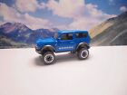 2021 FORD BRONCO    2021 Hot Wheels Then and Now Series    Blue