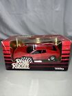 Tonka Real Racers 1:24 Ferrari Testarossa Diecast Car Red Original Box Rare 1988