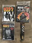 KISS BBQ APRONS/ REFILLABLE UTILITY LIGHTER SET BRAND NEW UNUSED
