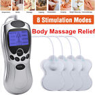 Electric Pulse Massager Tens Unit Muscle Stimulator Machine Therapy Pain Relief