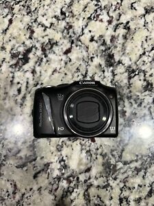 New ListingCanon PowerShot SX130 IS 12.1MP Digital Camera - Black - TESTED AND WORKING!
