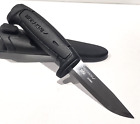 MORA SWEDEN MORAKNIV MILITARY BLACK BASIC 511 CARBON STEEL TACTICAL KNIFE