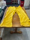 USED-Large NOMEX Flame Resistant Yellow wildland firefighting over pants