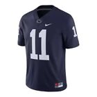 Penn State Nittany Lions Micah Parsons #11 Blue Nike Game Jersey Men’s Sz Large