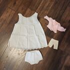 Mixed Lot of 4 VINTAGE Baby Doll Clothes Clothing Items