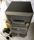The Singing Machine SMG-301 Lot (HSE) 20 CDs 2 Microphones For Repair Karaoke