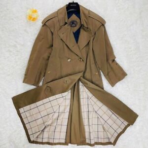 Woman's Burberrys Vintage Trench Coat Camel Size 7AR, S.