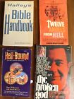 vintage christian book lots group of 4