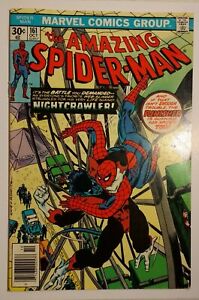 Amazing Spider-Man 161 FN/VF 7.0 1976 Punisher, 1st mtg Spider-Man, Nightcrawler