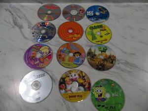 Wholesale DVD Lot of 12 Bulk Movies - Disc Only - Kids Movies - No Duplicate