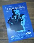 New 2024 Bud Light Backyard Tour Zach Bryan Vegas Super Bowl Exclusive Poster