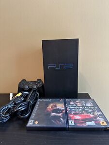 New ListingSony PlayStation 2 PS2 Fat Console Bundle 1 Controller & Games!