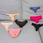 Brand New Lot of 7 Victoria's Secret Panties Size Small Lace Brazilian Thong