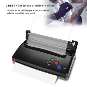 Tattoo Transfer Stencil Machine Thermal Copier Printer for Tattoo Artists