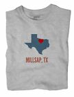 Millsap Texas TX T-Shirt HEART