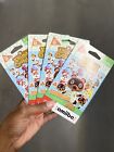 Nintendo Animal Crossing Amiibo Cards 6 Pack Series 5 Nintendo Switch Lot of 4