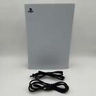 Sony PlayStation 5 Disc Edition PS5 825GB White Console Gaming System Only CFI-1