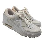 Nike Shoes Womens Size 8 Air Max 90 White Casual Sneakers CQ2560-100