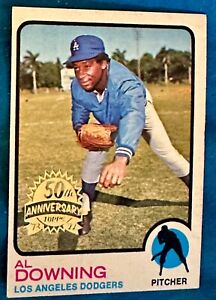 2022 Heritage 1973 Topps 50th Anniversary Stamped Buybacks Al Downing 324