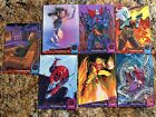 1994 Marvel Fleer Ultra X-Men Lot Of 7 Professor X Deadpool Mr Sinister Pyro