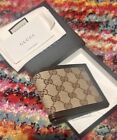 Mens Gucci GG Canvas & Leather  Wallet