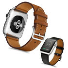 For iWatch Apple Watch Series 8/7/6/5/4/3/2/SE Genuine Leather Watch Band Strap