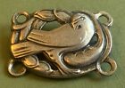 Vintage 1940s Sterling Silver Coro Dove Pin Brooch 3.8g