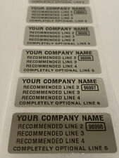 100 CUSTOM PRINTED SECURITY VOID ASSET LABELS STICKERS SEALS 1.75 X .75 INCH
