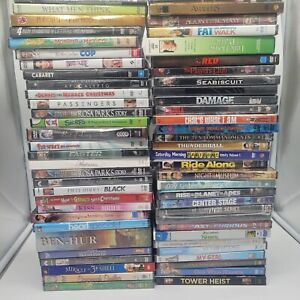 61x SEALED NEW DVD LOT MOVIES FAMILY ACTION KIDS NO FILLER RESALE