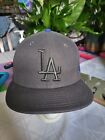 Los Angeles Dodgers Metallic Grey New Era 59fifty 7 1/4 Cooperstown Collection