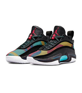 Men Nike Air Jordan 36 XXXVI Low Basketball Shoes Size 11 Black White DH0833-063