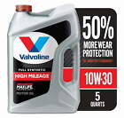 Valvoline Full Synthetic High Mileage MaxLife 10W-30 Motor Oil 5 QT Motor Oil