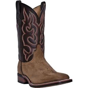 Laredo Mens Lodi Brown Cowboy, Western Boots Shoes 11.5 Medium (D) BHFO 2195