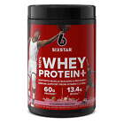Six Star Pro Nutrition 100% Whey Protein Powder Plus, 30g Protein, Strawberry