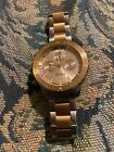 FOSSIL MEN'S BANNON CHRONOGRAPH TWO-TONE SILVER ROSE GOLD BQ270 WATCH