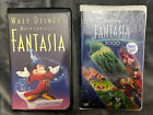 Preowned Walt Disney’s Masterpiece Fantasia & Brand New Fantasia 2000 VHS Movies