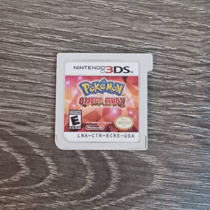 Nintendo Pokemon Omega Ruby (Nintendo 3DS, 2014) Cart Only Authentic TESTED