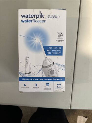 Waterpik WP-560 Cordless Advanced Water Flosser - Pearly White