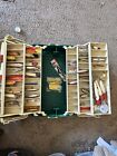 vintage Plano tackle box Loaded with Vintage lures