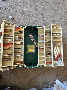 New Listingvintage Plano tackle box Loaded with Vintage lures