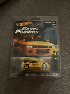 2017 Hot Wheels Fast and Furious Original Fast Nissan Skyline GT-R BNCR33 YELLOW