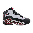 Fila MB 1BM01267-014 Mens Black Leather Lace Up Lifestyle Sneakers Shoes