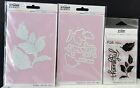 The Stamp Market THANKFUL FOR YOU Leaves Leaf Rubber Stamps Dies Lot