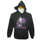 SELENA Quintanilla Mens Size Small Black Graphic Hooded Tejano Hooded Sweatshirt
