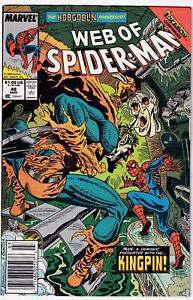 Web of Spider-man #48 NM  (1985 series) Marvel Comics 1st Demogoblin Newsstand