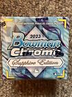 2023 Bowman Chrome Baseball Sapphire Edition Hobby Box Factory Sealed